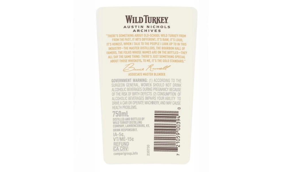 Whisky Wild Turkey