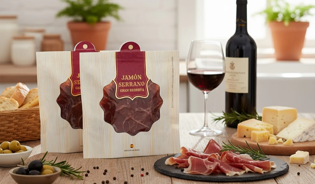 Đùi Heo Muối Deraza Serrano Gran Reserva Đùi Sau Cắt Lát Chất Lượng