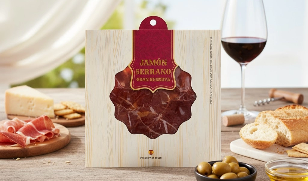 Đùi Heo Muối Deraza Serrano Gran Reserva Đùi Sau Cắt Lát Đậm Đà