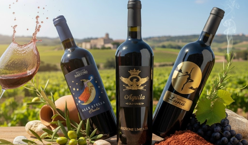 Rượu Vang Đỏ Ý Aquila Primitivo Syrah