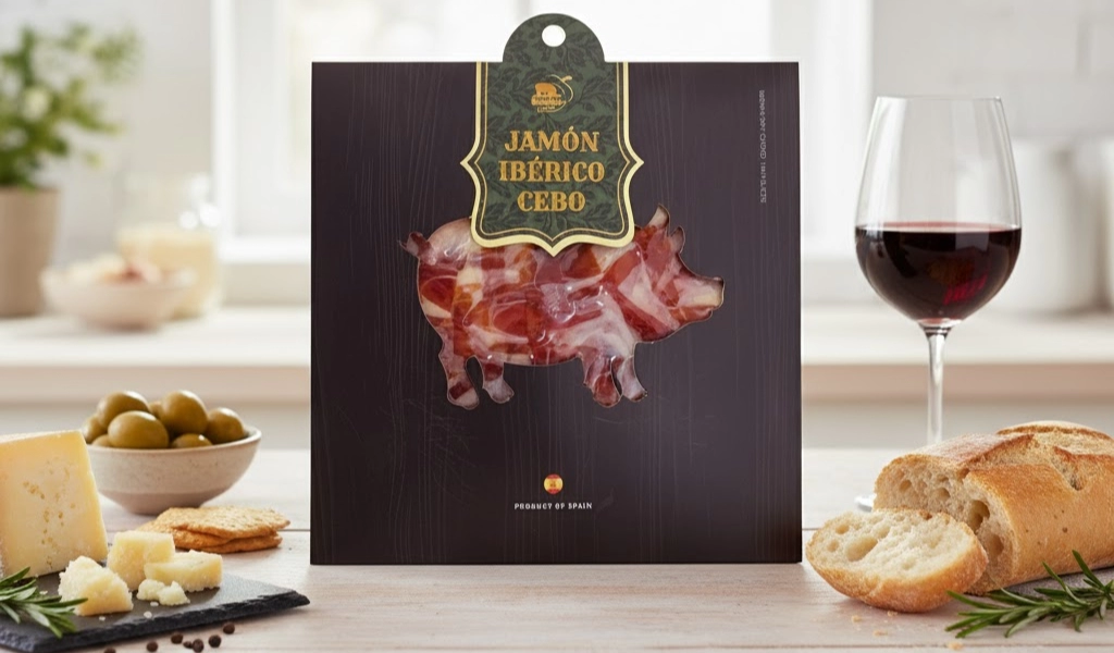 Đùi Heo Muối Deraza Iberico Cebo Đùi Trước Cắt Lát Hấp Dẫn