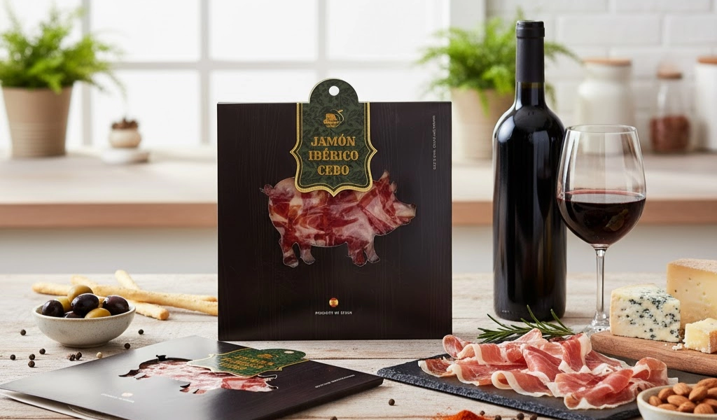 Đùi Heo Muối Deraza Iberico Cebo Đùi Trước Cắt Lát Tiện Lợi