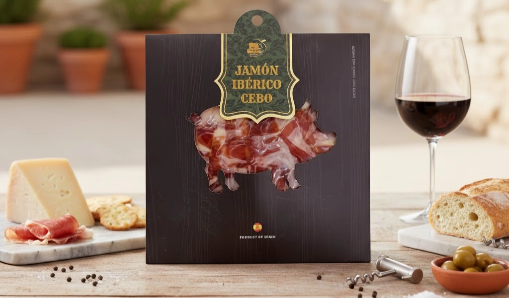 Đùi Heo Muối Deraza Iberico Cebo Đùi Sau Cắt Lát Đặc Sắc