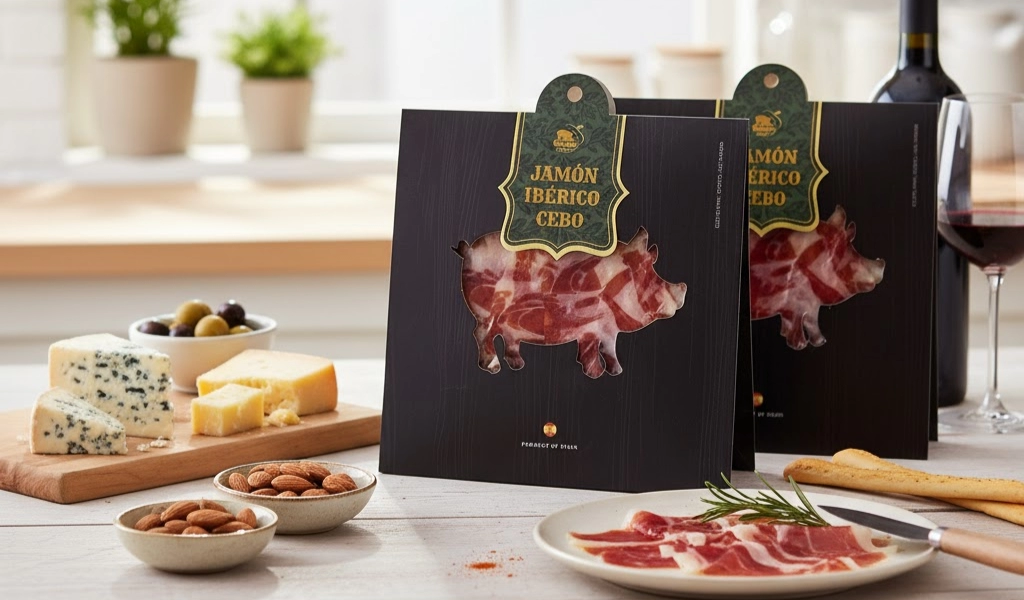 Đùi Heo Muối Deraza Iberico Cebo Đùi Sau Cắt Lát Thơm Ngon