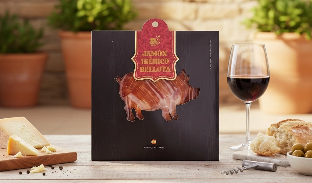Đùi Heo Muối Deraza Iberico Bellota Đùi Sau Cắt Lát Giá Tốt