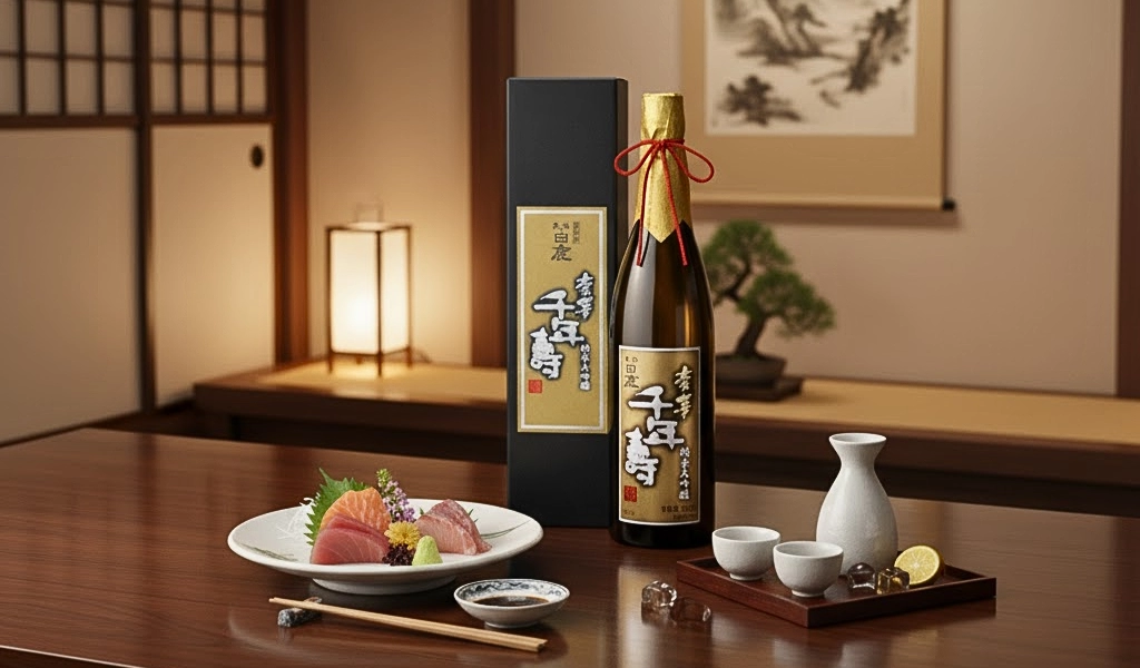 Rượu Sake Nhật Bản Hakushika Sennenju