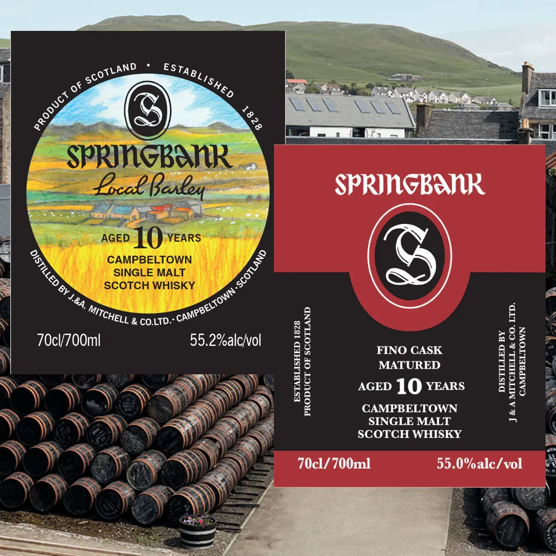 Springbank Ra Mắt Phiên Bản: Fino Cask và Local Barley Clochkiel