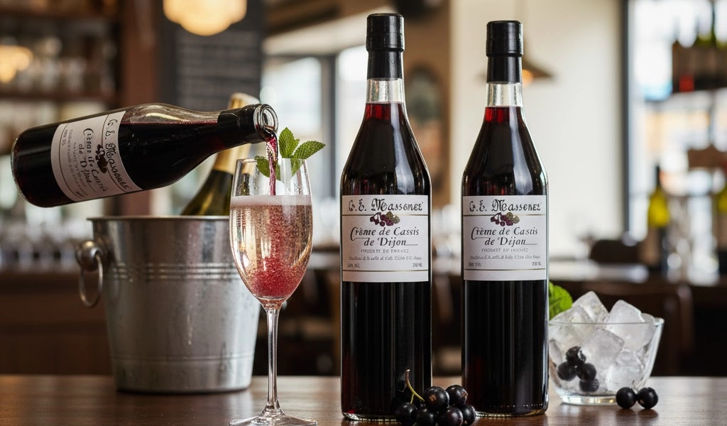 Rượu Liqueur Pháp Massenez Crème de Cassis Giá Tốt