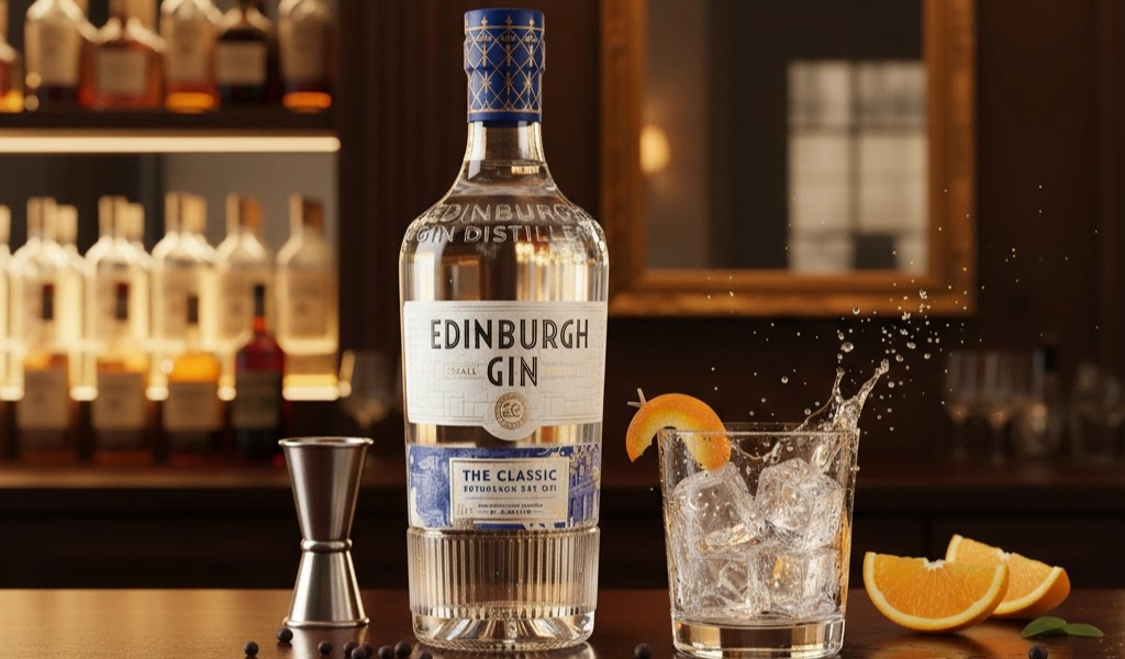 Rượu Gin Scotland Edinburgh The Classic 1000ml Độc Đáo