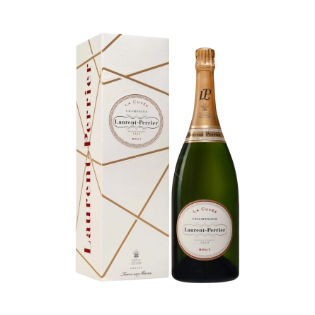 Rượu Champagne Pháp Laurent Perrier Brut La Cuvee 1.5L Kèm Hộp