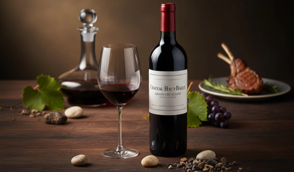 Rượu Vang Đỏ Pháp Chateau Haut Bailly Grand Cru Graves 2007 Chất Lượng