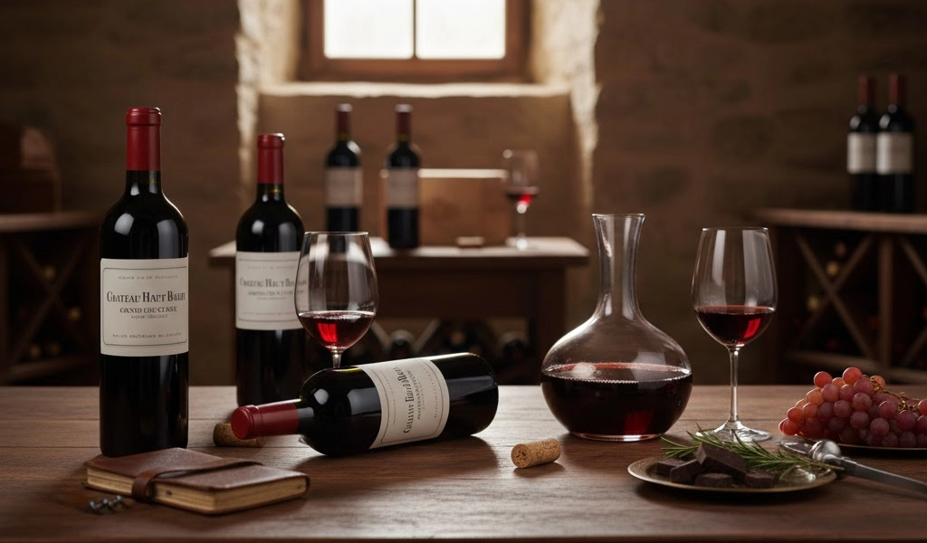 Rượu Vang Đỏ Pháp Chateau Haut Bailly Grand Cru Graves 2007 Hấp Dẫn