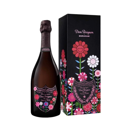 Rượu Champagne Pháp Dom Perignon Rose Takashi Murakami 2010 Vintage Limited Edition