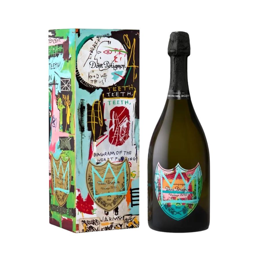 Rượu Champagne Pháp Dom Perignon Special Edition Jean Michel Basquiat 2015
