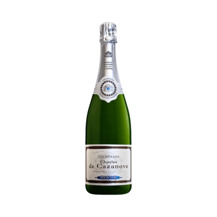 Rượu Champagne Pháp Champagne Charles de Cazanove Brut Tete de Cuvee