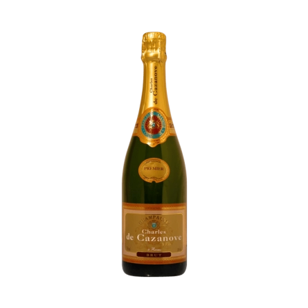 Rượu Champagne Pháp Champagne Charles de Cazanove Brut Premier Cru