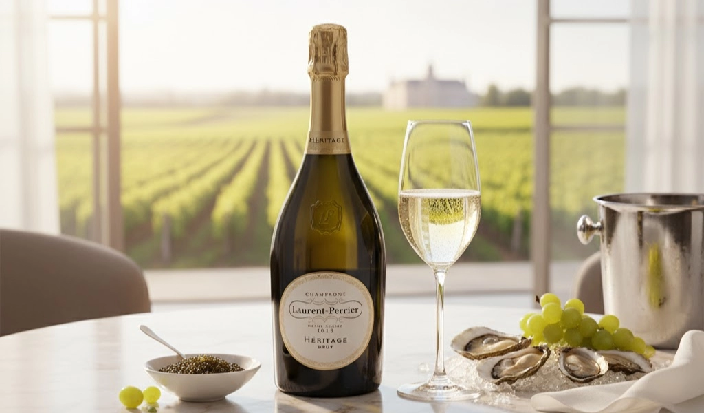 Rượu Champagne Pháp Laurent Perrier Blanc de Blancs Brut Nature