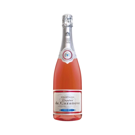 Rượu Champagne Pháp Champagne Charles de Cazanove Brut Rose