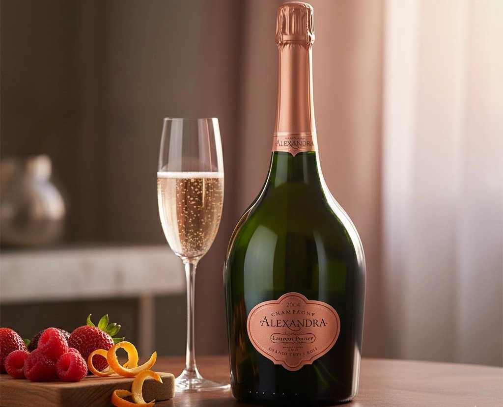Champagne Pháp Laurent Perrier Alexandra Grande Cuvee Rose 1.5L Chất Lượng 