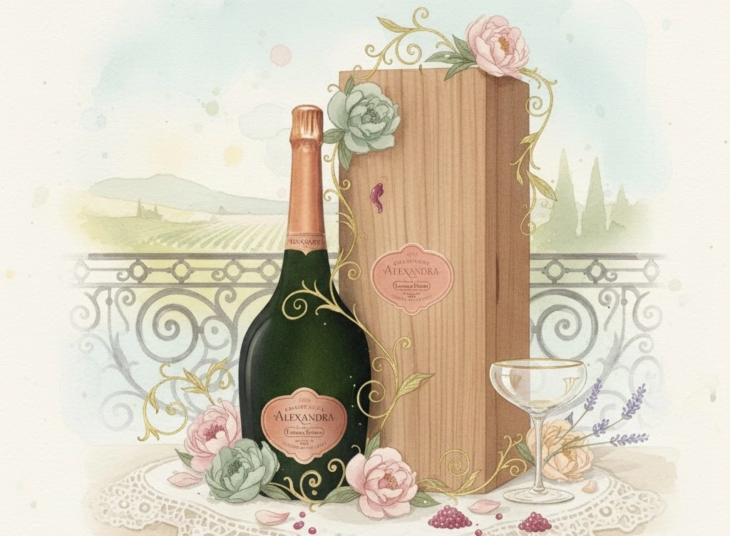 Rượu Champagne Pháp Laurent Perrier Alexandra Grande Cuvee Rose Kèm Hộp 1.5L