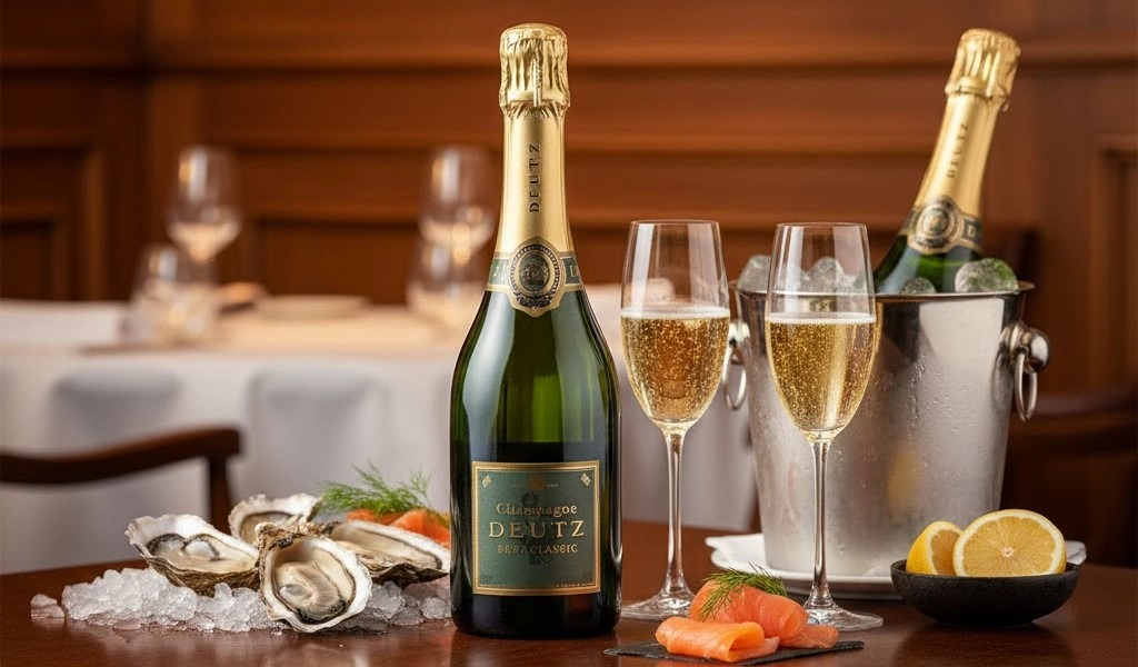 Rượu Champagne Pháp Deutz Brut Classic 0.375L Tiện Lợi