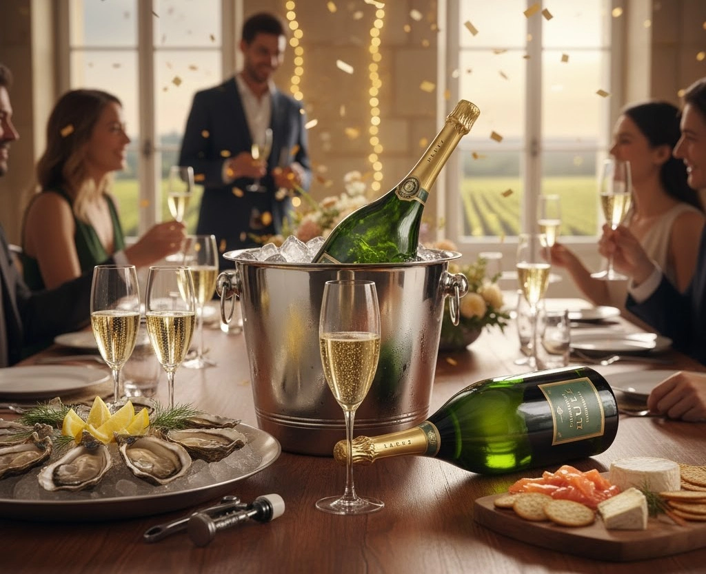 Rượu Champagne Pháp Deutz Brut Classic 1.5L Tươi Mát