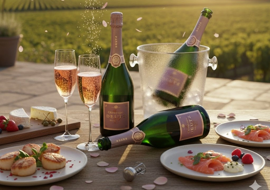 Rượu Champagne Pháp Deutz Brut Classic Rose Thanh Lịch