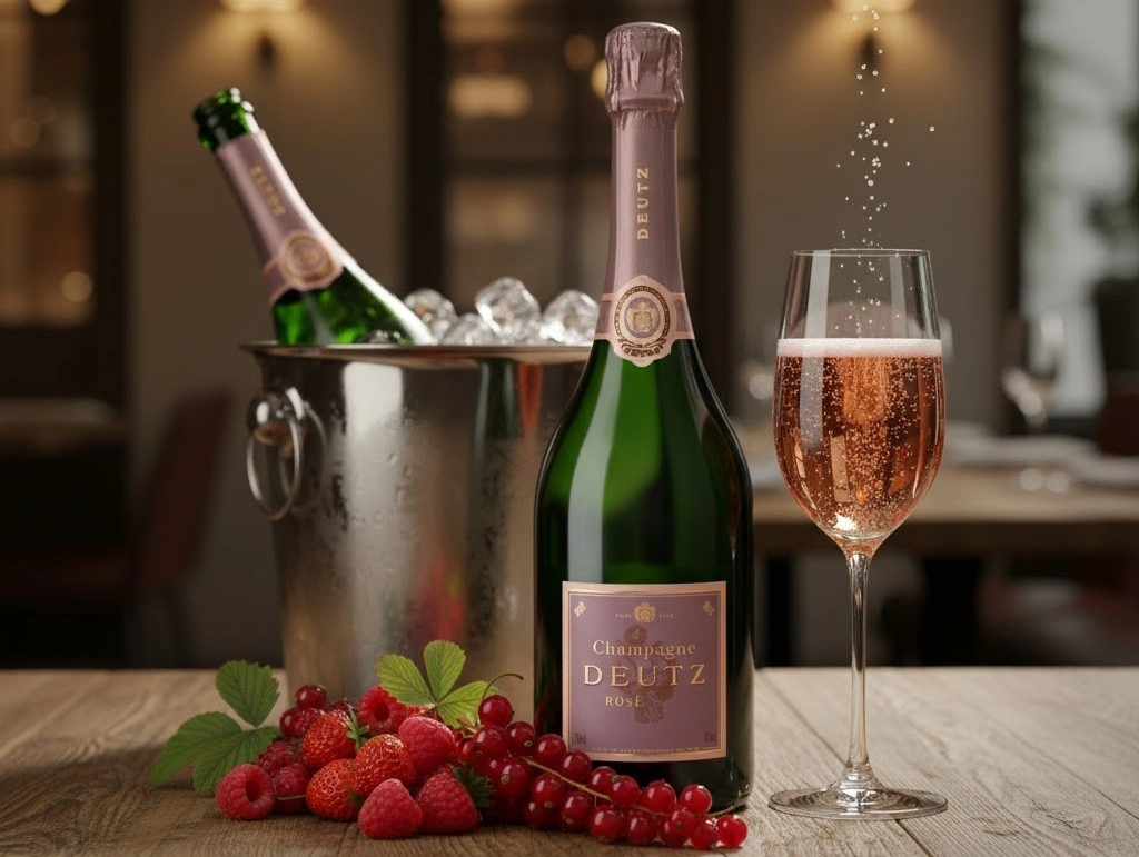 Rượu Champagne Pháp Deutz Brut Classic Rose Cân Bằng 