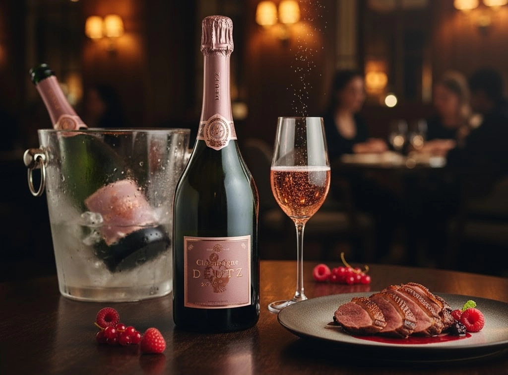 Rượu Champagne Pháp Deutz Brut Vintage Rose 2012 Ngon Miệng