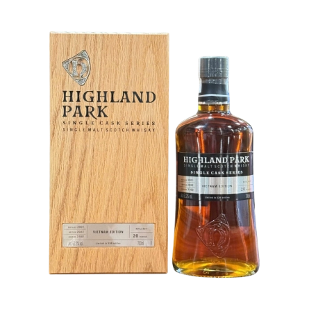 Rượu Whisky Highland Park 20 Year Old Viet Nam Edition Single Cask No 3160