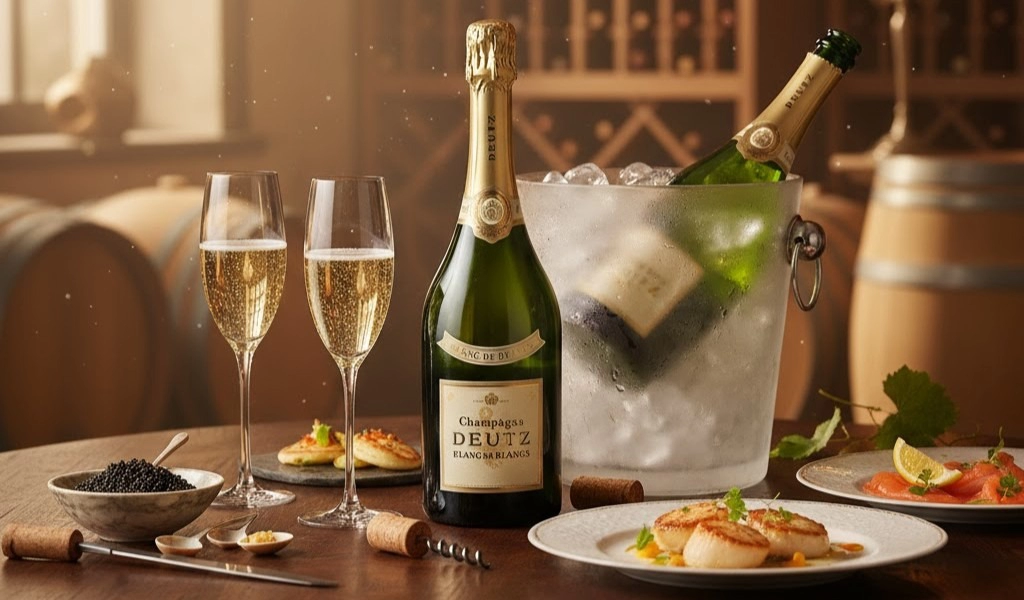 Rượu Champagne Pháp Deutz Blanc de Blancs Vintage Phức Hợp
