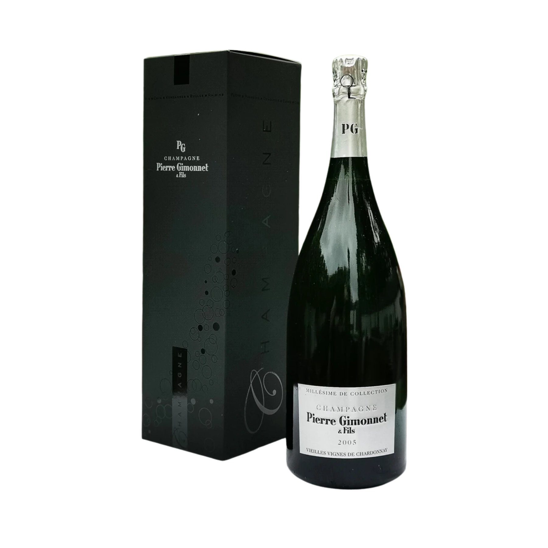 Rượu Champagne Pháp Pierre Gimonnet Brut 1.5L Kèm Hộp