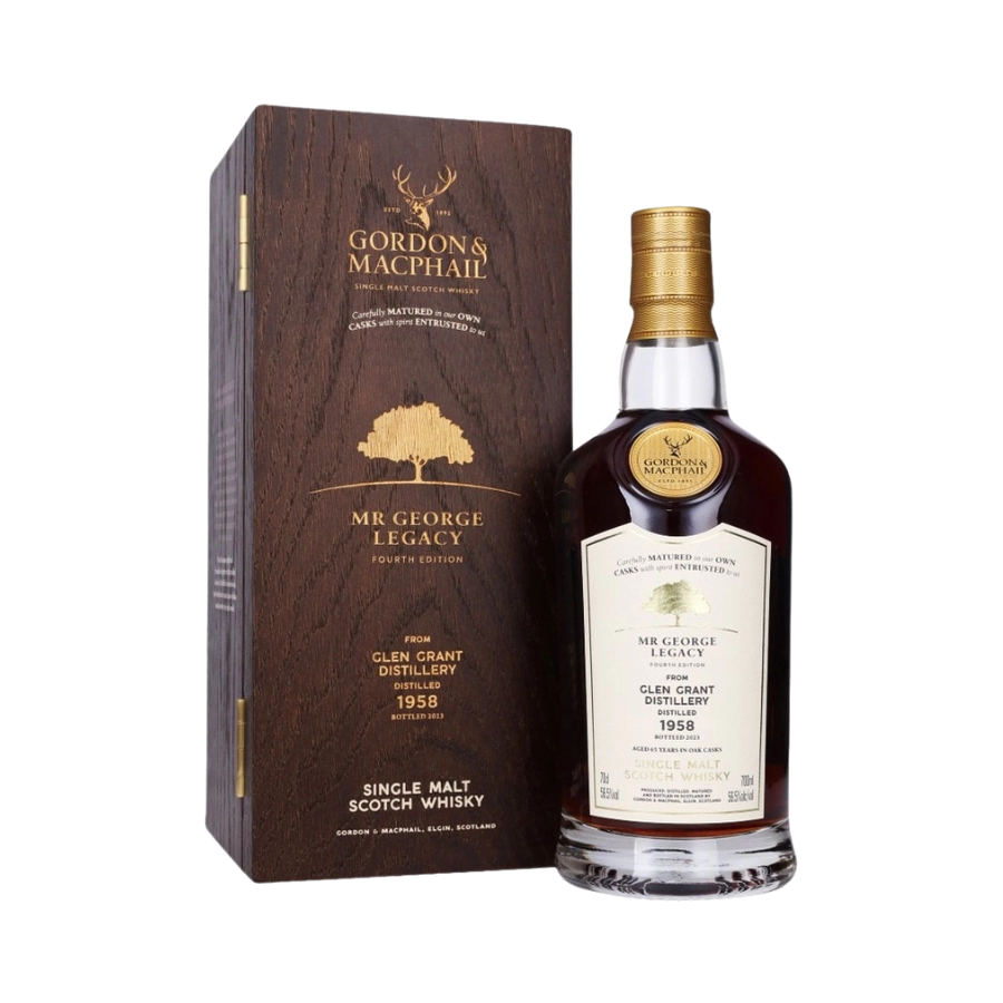Rượu Whisky Glen Grant 65 Year Old 1958 Mr George Legacy 4th Edition