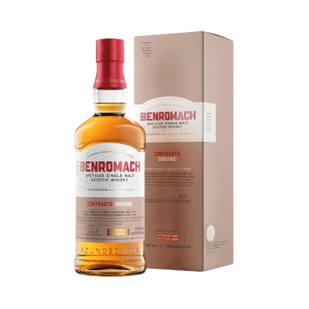 Rượu Whisky Benromach 9 Year Old Organic 2015