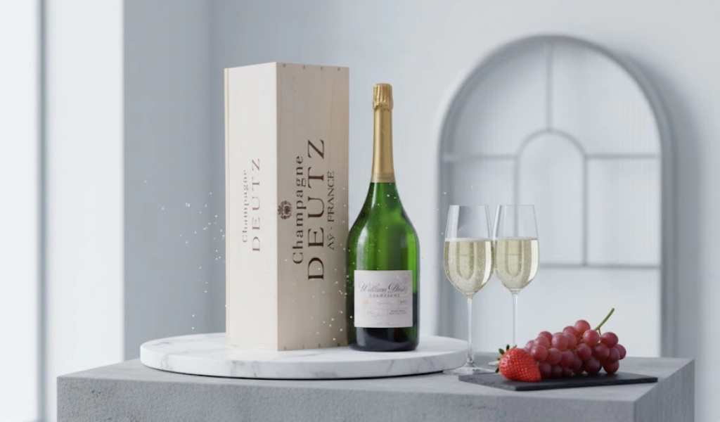 Rượu Champagne Pháp Hommage a William Deutz Meurtet Single Vineyard 2015 Kèm Hộp