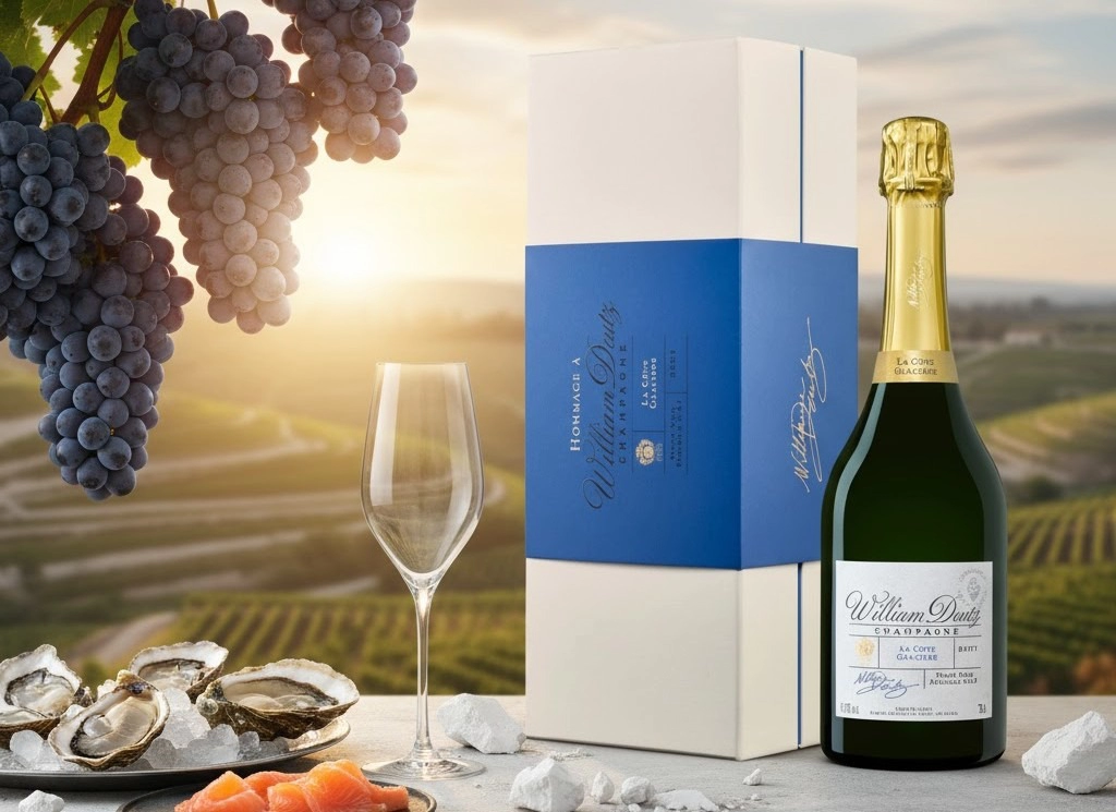  Rượu Champagne Hommage a William Deutz La Cote Glaciere 1.5L 2015 Hoàn Hảo