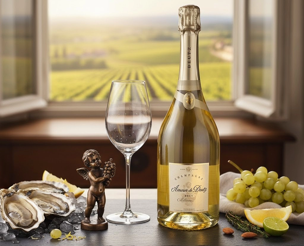 Rượu Champagne Pháp Amour de Deutz 2013 Thanh Nhã