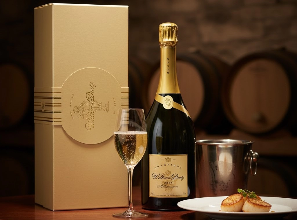 Rượu Champagne Pháp William Deutz 3L 2007 Kèm Hộp Mạnh Mẽ