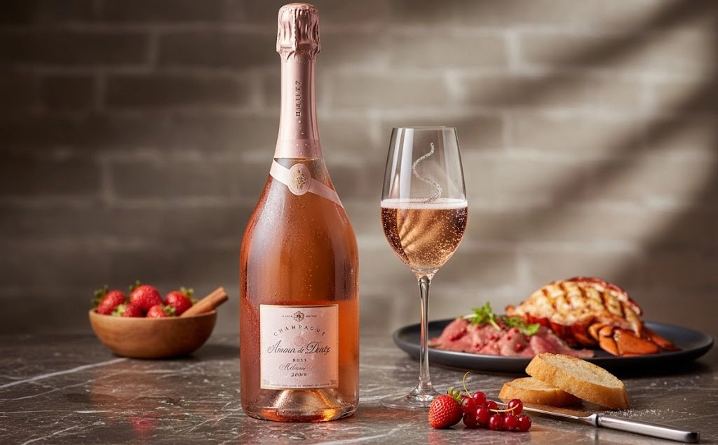  Rượu Champagne Amour de Deutz Rosé 2009 Tươi Mát