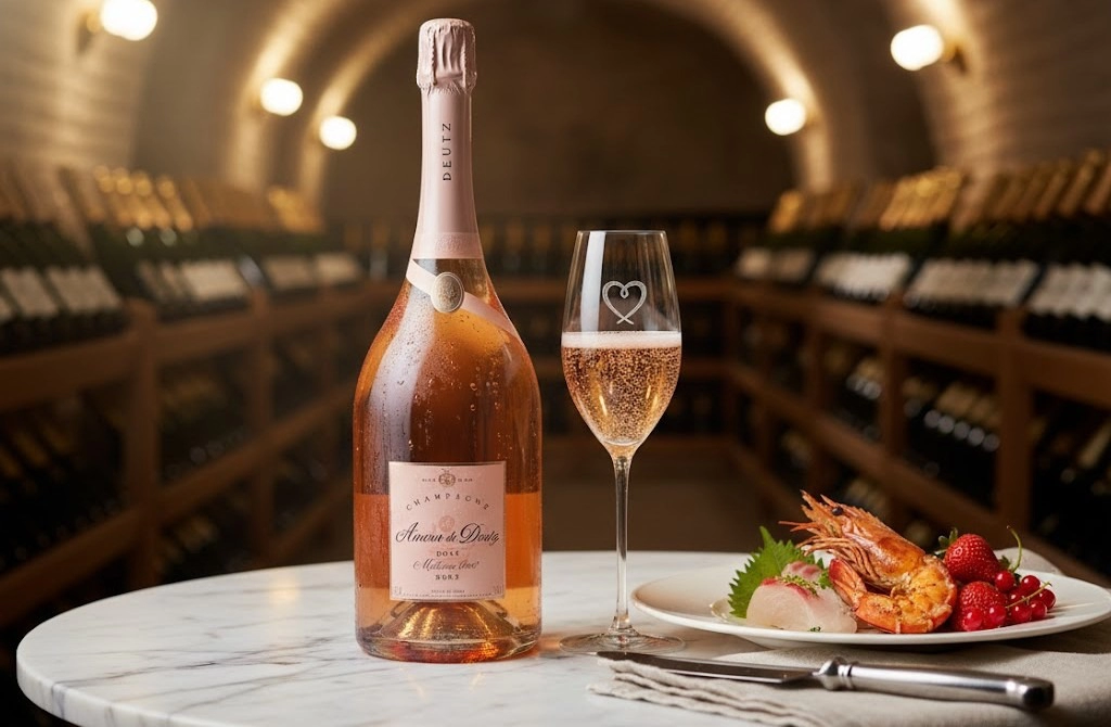 Rượu Champagne Amour de Deutz Rosé 1.5L 2009 Mượt Mà