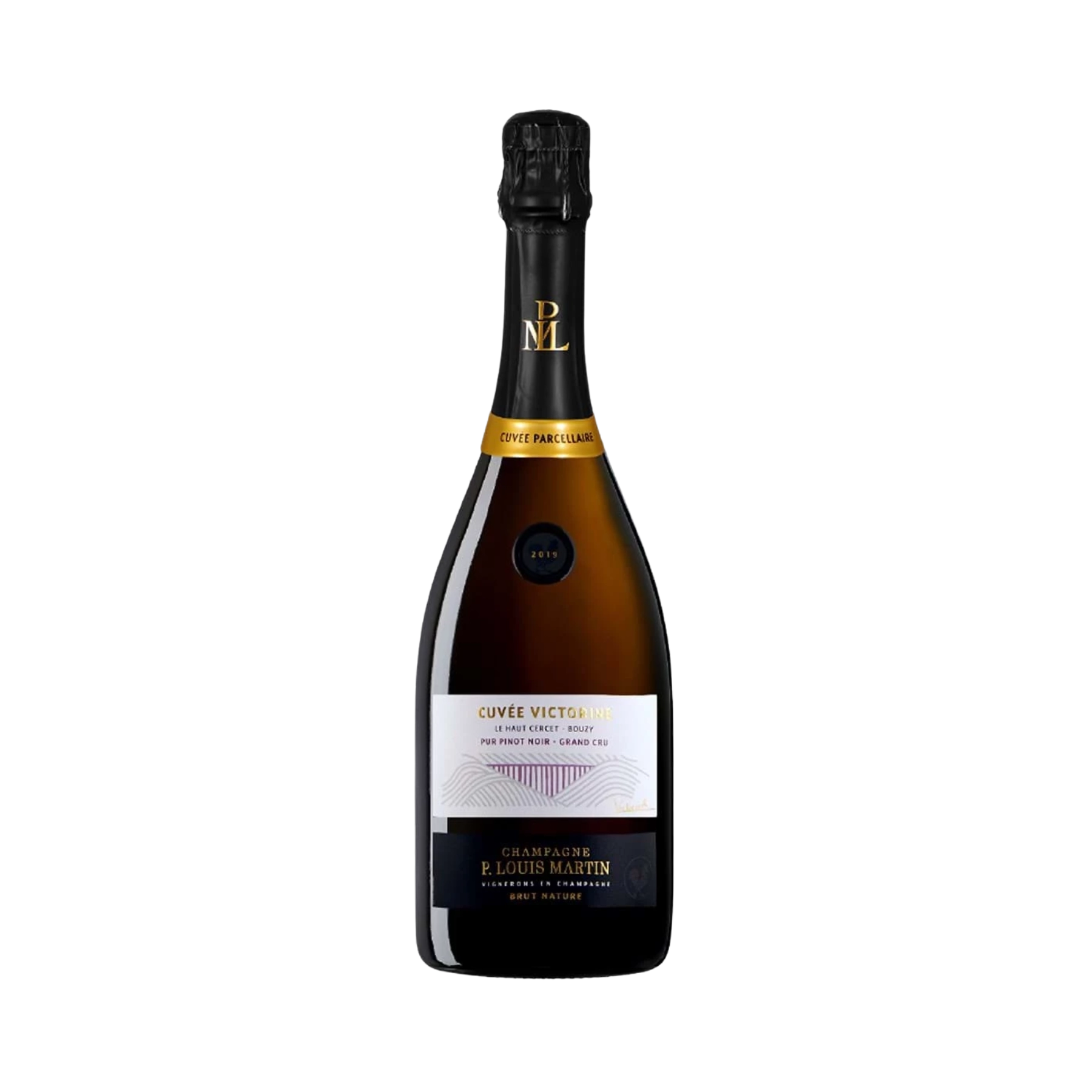 Rượu Champagne Pháp P. Louis Martin Brut Nature Cuvee Victorine Le Haut Cercet Bouzy Grand Cru 2019