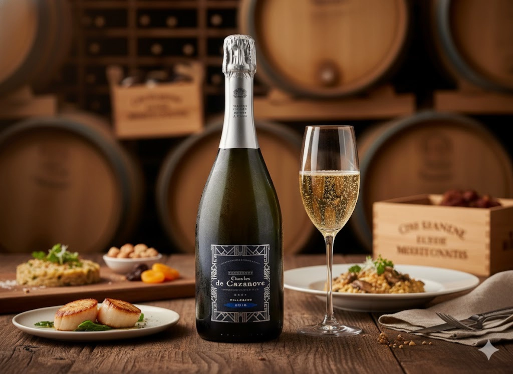 Rượu Champagne Charles de Cazanove Vintage 2016 Mềm Mại