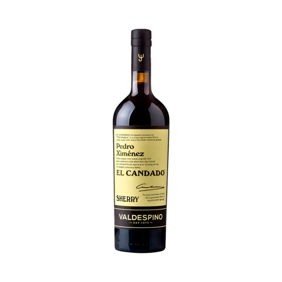 Rượu Vang Cường Hóa Tây Ban Nha Valdespino El Candado Pedro Ximenez Sherry