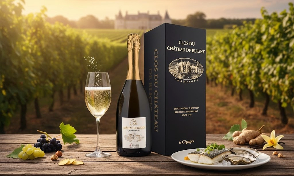 Rượu Champagne Chateau de Bligny Brut Nature Chất Lượng