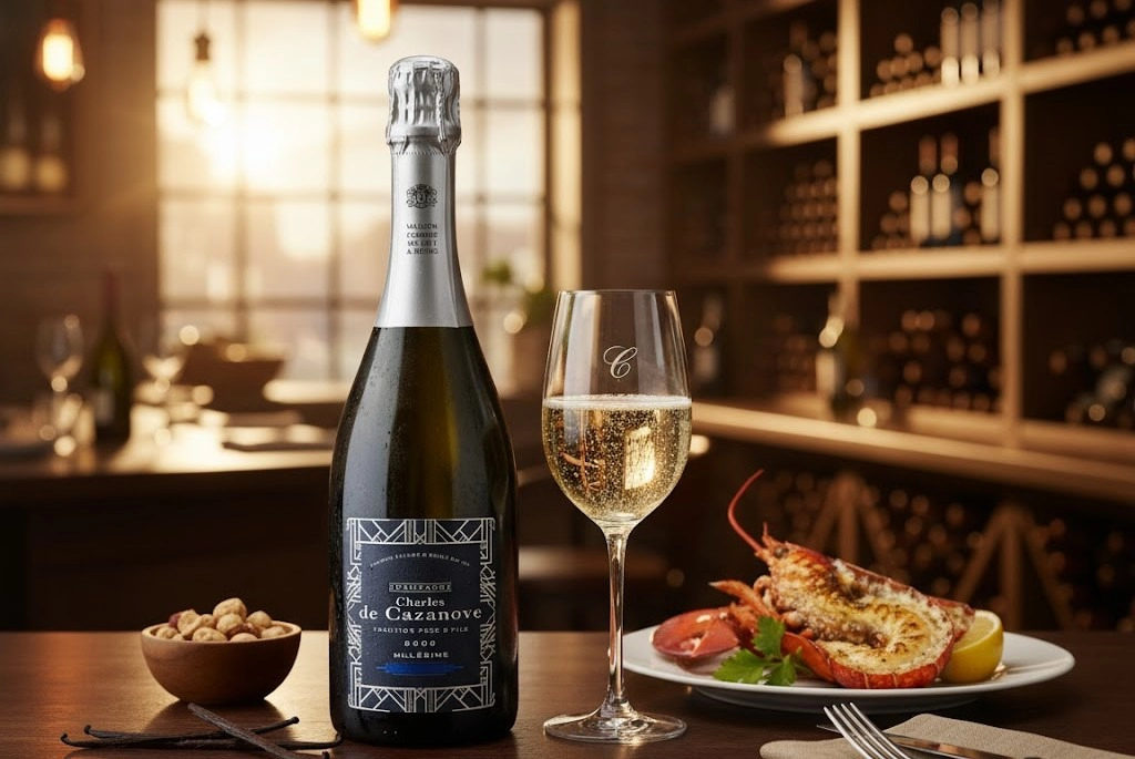 Rượu Champagne Charles de Cazanove Vintage 2008 Đặc Trưng