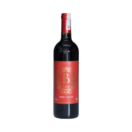 Rượu Vang Đỏ Pháp Borie Manoux Rivage Red B1870 Label
