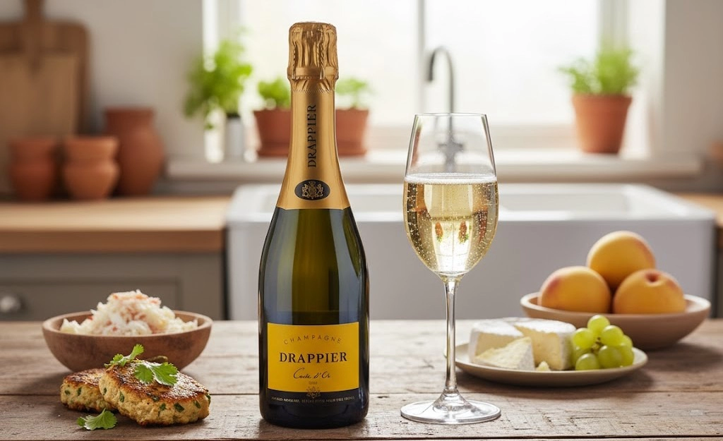 Rượu Champagne Drappier Brut Carte d'Or 375ml Mượt Mà