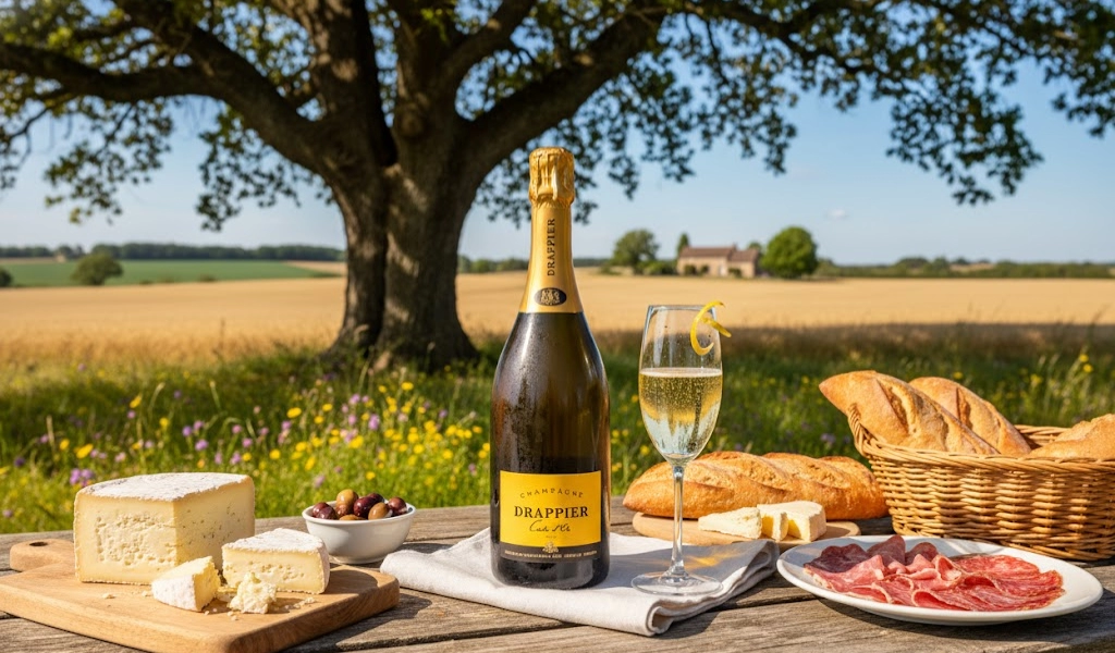 Rượu Champagne Pháp Drappier Brut Carte dOr