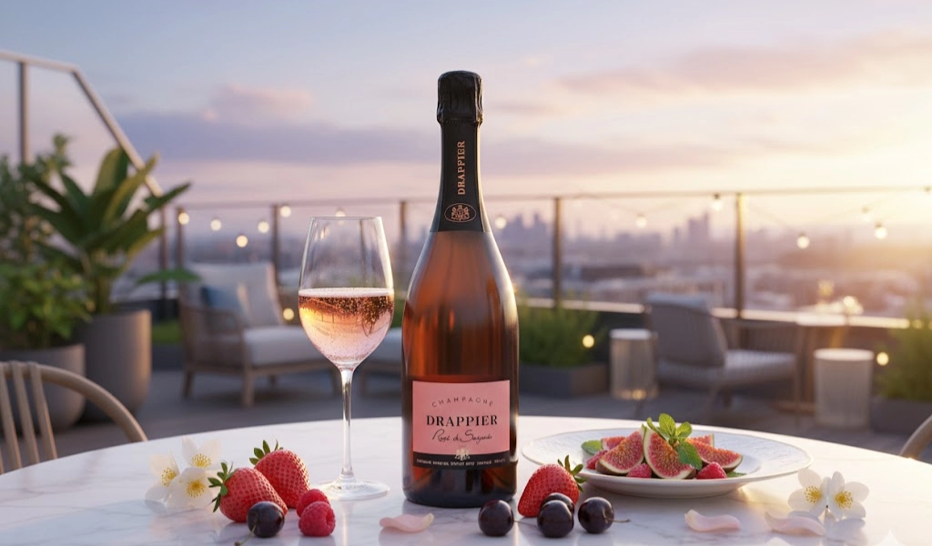 Rượu Champagne Pháp Drappier Rose de Saignee