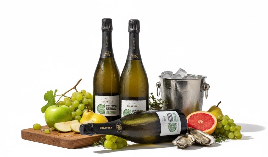 Rượu Champagne Pháp Drappier Clarevallis Extra Brut Bio Wine Phức Hợp